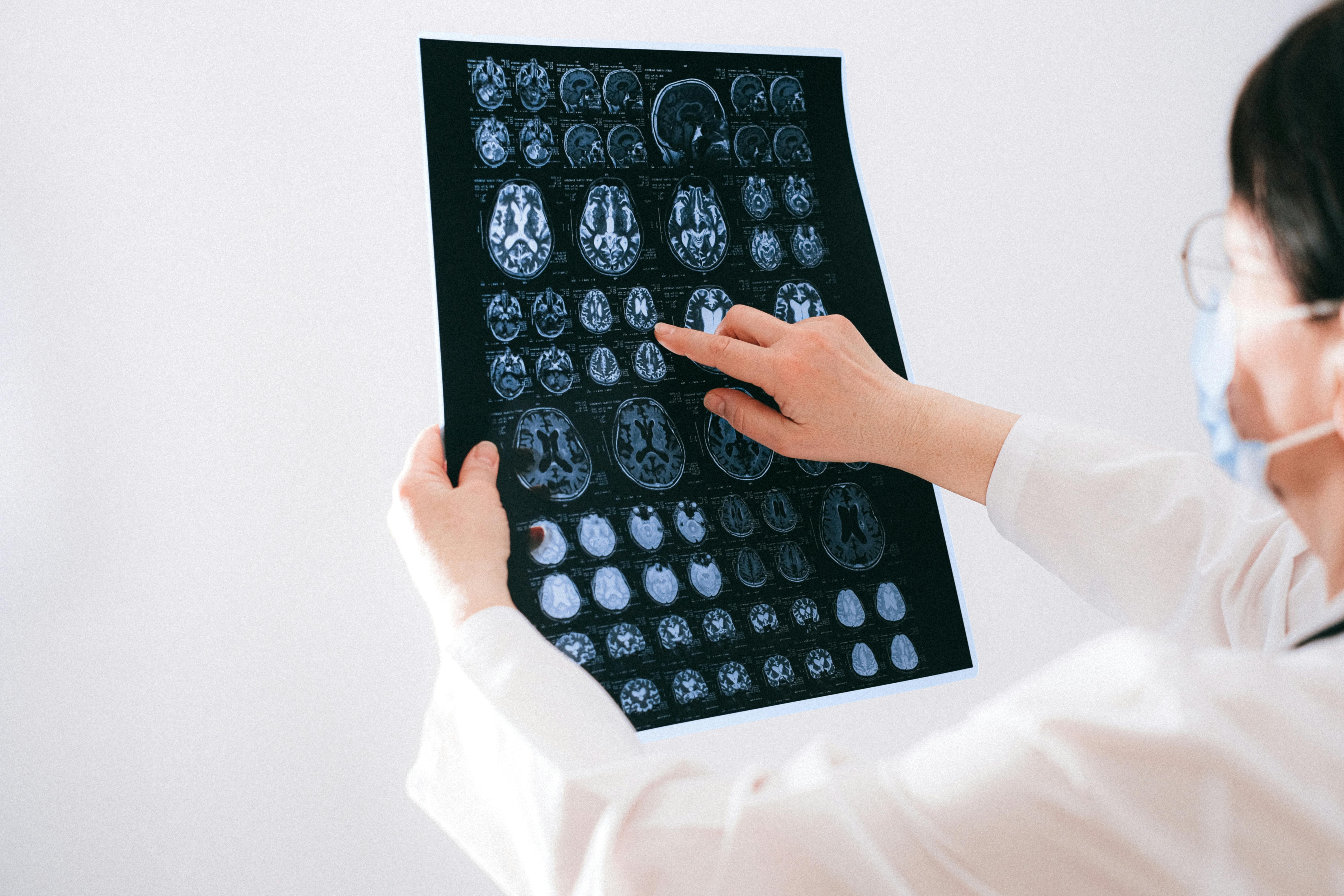 Radiologist at work